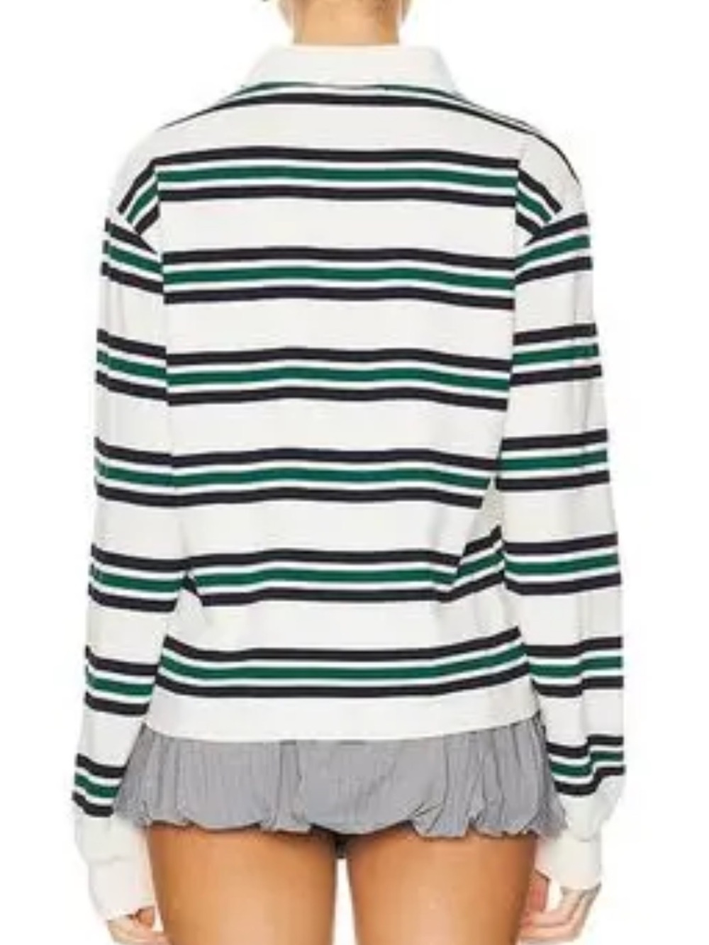 LIONESS Liesure Long Sleeve Top-Ivory Moss XS NWT - Picture 4 of 14